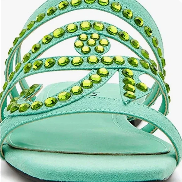 NWT Katy Perry Women's The Anat Slide Sandal, AVAILABLE IN MINT/ OR RED - Picture 5 of 10